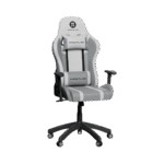 PRIMUS GAMING THRÓNOS 100T – SILLA GAMER ERGONÓMICA GRIS Y BLANCA CON RECLINACIÓN HASTA 135° Y REPOSABRAZOS 2D - Imagen 2