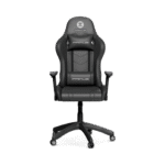PRIMUS GAMING THRONOS 100T – SILLA GAMER ERGONÓMICA NEGRA CON COJINES REMOVIBLES Y REPOSABRAZOS 2D AJUSTABLES
