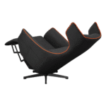 COUGAR MAGUS – SOFÁ GAMER RECLINABLE ELÉCTRICO DE GRAVEDAD 0 CON PUERTOS USB Y SOPORTE DE HASTA 150 KG NEGRO - Imagen 6