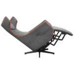 COUGAR MAGUS – SOFÁ GAMER RECLINABLE ELÉCTRICO DE GRAVEDAD 0 CON PUERTOS USB Y TAPICERÍA DE IMITACIÓN DE LINO GRIS - Imagen 5