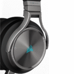 CORSAIR VIRTUOSO RGB WIRELESS SE GAMING – AURICULARES INALÁMBRICOS, AUDIO DE ALTA FIDELIDAD, MICRÓFONO PROFESIONAL, CONSTRUCCIÓN PREMIUM, PLOMO - Imagen 5