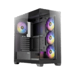 ANTEC CX300 RGB BLACK – CASE MID-TOWER, VIDRIO TEMPLADO, 4 VENTILADORES RGB, DISEÑO OPTIMIZADO PARA FLUJO DE AIRE
