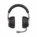 CORSAIR VIRTUOSO RGB WIRELESS SE GAMING – AURICULARES INALÁMBRICOS, AUDIO DE ALTA FIDELIDAD, MICRÓFONO PROFESIONAL, CONSTRUCCIÓN PREMIUM, PLOMO - Imagen 2