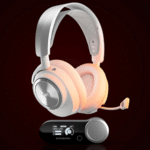 STEELSERIES ARCTIS NOVA PRO WIRELESS – AURICULARES INALÁMBRICOS, SISTEMA ACÚSTICO NOVA PRO, AUDIO HI-RES, MICRÓFONO CLEARCAST, BATERÍAS DUALES BLANCO - Imagen 7