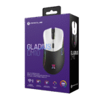 PRIMUS GLADIUS DM10 – MOUSE GAMING DUAL MODE, INALÁMBRICO 2.4 GHZ, SENSOR PIXART, RGB
