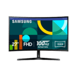 SAMSUNG ESSENTIAL MONITOR S3 S36GD – MONITOR CURVO FHD (1920X1080), 100HZ, 4MS(GTG), VA, FREESYNC, NEGRO