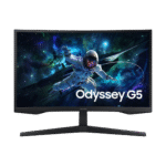 SAMSUNG ODYSSEY G5 G55C – MONITOR CURVO GAMING QHD (2560×1440), 165HZ, 1MS(MPRT), VA, FREESYNC PREMIUM, NEGRO