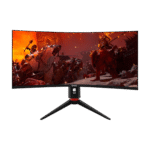 TEROS TE-3412G – MONITOR CURVO GAMING ULTRAWIDE WQHD (3440×1440), 180HZ, 1MS(MPRT), VA, FREESYNC PREMIUM, NEGRO
