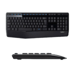 LOGITECH MK345 – COMBO TECLADO Y MOUSE INALÁMBRICOS, RESISTENTE A SALPICADURAS, REPOSAMUÑECAS, BLACK - Imagen 3