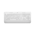 LOGITECH SIGNATURE K650 – TECLADO INALÁMBRICO COMFORT, REPOSAMUÑECAS INTEGRADO, BLUETOOTH Y LOGI BOLT, FULL-SIZE BLANCO