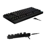 LOGITECH G PRO – TECLADO MECÁNICO GAMER, GX BLUE CLICKY, RGB LIGHTSYNC, FORMATO TKL, BLACK - Imagen 2