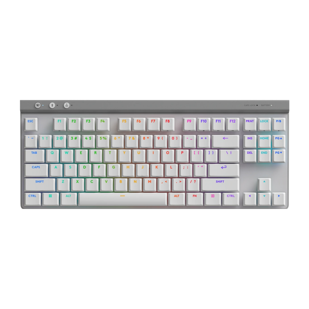 FOTOS WEB 4 - 2025-10-01T122158.237 LOGITECH G515 LIGHTSPEED TKL – TECLADO MECÁNICO GAMER, LOW-PROFILE GL TÁCTIL, RGB LIGHTSYNC, WIRELESS, WHITE - Imagen 1
