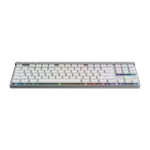 LOGITECH G515 LIGHTSPEED TKL – TECLADO MECÁNICO GAMER, LOW-PROFILE GL TÁCTIL, RGB LIGHTSYNC, WIRELESS, WHITE - Imagen 3