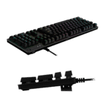 LOGITECH G513 CARBON – TECLADO MECÁNICO GAMER, GX BROWN TÁCTIL, RGB LIGHTSYNC, REPOSAMUÑECAS DE ESPUMA, BLACK - Imagen 4