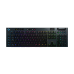 LOGITECH G915 LIGHTSPEED – TECLADO MECÁNICO GAMER, LOW-PROFILE GL, WIRELESS LIGHTSPEED, RGB LIGHTSYNC, BLACK