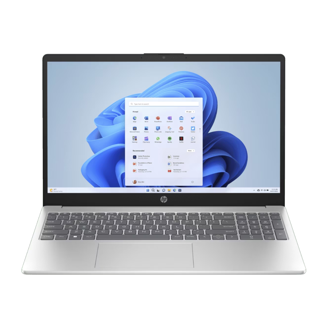 FOTOS WEB 4 – 2025-10-01T172106.930 LAPTOP HP 15-FD0059LA / INTEL CORE I5-1235U / INTEL IRIS XE GRAPHICS / 16GB DDR4 RAM / 512GB NVME SSD / SILVER - Imagen 1