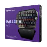 PRIMUS BALLISTA41T – TECLADO MECÁNICO GAMER PARA UNA MANO, SWITCH JIXIAN RED LINEAL, 35 TECLAS, REPOSAMUÑECAS DESMONTABLE, BLACK - Imagen 5