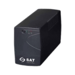 SAT UR750 – UPS INTERACTIVA, 750VA / 360W, AVR, 6 TOMAS, INDICADOR LED, NEGRO