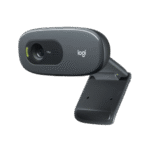 LOGITECH C270 HD – CÁMARA WEB PARA VIDEOCONFERENCIAS, RESOLUCIÓN HD 720P, MICRÓFONO CON REDUCCIÓN DE RUIDO, PLUG AND PLAY, NEGRO