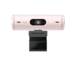 LOGITECH BRIO 500 – CÁMARA WEB FULL HD 1080P, RIGHTLIGHT 4 CON HDR, MICRÓFONOS DUALES, USB-C, ROSA - Imagen 2