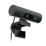 LOGITECH BRIO 500 FHD – CÁMARA WEB INTELIGENTE 1080P, RIGHTLIGHT 4 CON HDR, MICRÓFONOS DUALES, USB-C, GRAFITO - Imagen 2