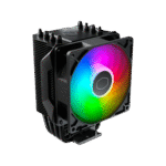 COOLER MASTER HYPER 411 NANO ARGB BLACK – ENFRIADOR DE AIRE TOWER CON TECNOLOGÍA DIRECT CONTACT Y VENTILADOR ARGB, NEGRO