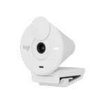 LOGITECH BRIO 300 – CÁMARA WEB FULL HD 1080P, RIGHTLIGHT 2, MICRÓFONO MONO, OBTURADOR INTEGRADO, BLANCO - Imagen 2