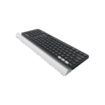 LOGITECH K780 MULTI-DEVICE – TECLADO INALÁMBRICO MULTI-PLATAFORMA, BASE INTEGRADA PARA TABLET/MÓVIL, TECLAS SILENCIOSAS, BLACK - Imagen 2