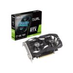 ASUS GEFORCE RTX 3050 DUAL OC EDITION 6GB GDDR6 PCI-E 4.0 – DLSS 3, RAY TRACING, DISEÑO DE 2 VENTILADORES
