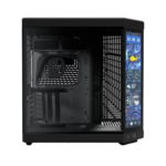 HYTE Y70 TOUCH INFINITE BLACK – CASE MID-TOWER ATX, PANTALLA TÁCTIL INTEGRADA, VIDRIO TEMPLADO PANORÁMICO, SOPORTE GPU VERTICAL, DISEÑO DUAL-CHAMBER - Imagen 2