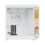 HYTE Y70 TOUCH INFINITE WHITE – CASE MID-TOWER ATX, PANTALLA TÁCTIL INTEGRADA, VIDRIO TEMPLADO PANORÁMICO, SOPORTE GPU VERTICAL, DISEÑO DUAL-CHAMBER - Imagen 2