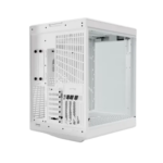 HYTE Y70 TOUCH INFINITE WHITE – CASE MID-TOWER ATX, PANTALLA TÁCTIL INTEGRADA, VIDRIO TEMPLADO PANORÁMICO, SOPORTE GPU VERTICAL, DISEÑO DUAL-CHAMBER - Imagen 6