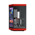 HYTE Y70 TOUCH INFINITE BLACK CHERRY – CASE MID-TOWER ATX, PANTALLA TÁCTIL INTEGRADA, VIDRIO TEMPLADO PANORÁMICO, SOPORTE GPU VERTICAL, DISEÑO DUAL-CHAMBER (copia) (copia) - Imagen 2