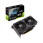 ASUS DUAL GEFORCE RTX 3060 OC V2 12GB GDDR6 – GPU PCIe 4.0, DLSS, RAY TRACING, 192 BITS, DISEÑO DE 2 VENTILADORES
