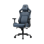 COUGAR DEFENSOR S NAVY BLUE – SILLA GAMER ERGONÓMICA, RECLINABLE, APOYABRAZOS 4D, SOPORTE LUMBAR, AZUL MARINO