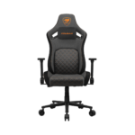 COUGAR DEFENSOR GRAY F – SILLA GAMER ERGONÓMICA, RECLINABLE, APOYABRAZOS 4D, SOPORTE LUMBAR, GRIS - Imagen 2