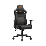 COUGAR DEFENSOR GRAY F – SILLA GAMER ERGONÓMICA, RECLINABLE, APOYABRAZOS 4D, SOPORTE LUMBAR, GRIS - Imagen 3