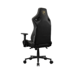 COUGAR DEFENSOR GOLD F – SILLA GAMER ERGONÓMICA, RECLINABLE, APOYABRAZOS 4D, SOPORTE LUMBAR, DORADO - Imagen 8