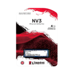 KINGSTON SNV3S-4000G – SSD M.2 2280 NVMe PCIe 4.0, 4TB, 3D NAND, 6000/4000MB/s